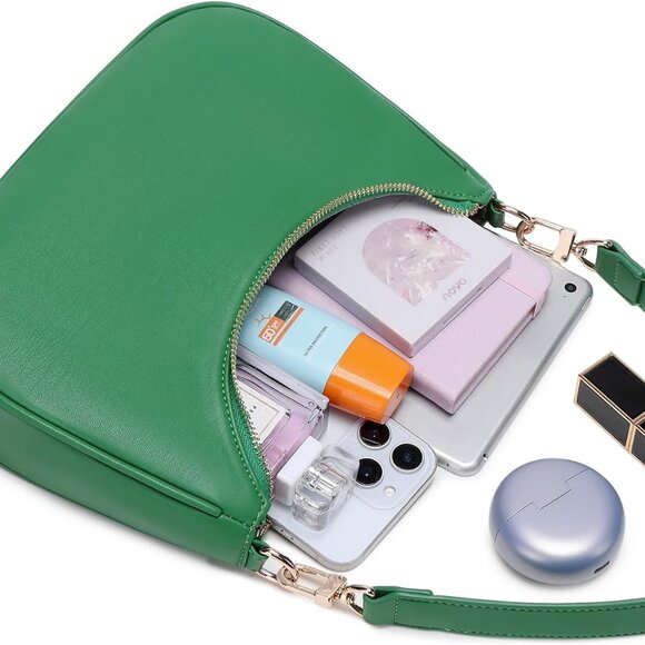 Lightweight Women's Underarm Clutch Purse - Stylish Vintage Design and Function - Picture 6 of 7